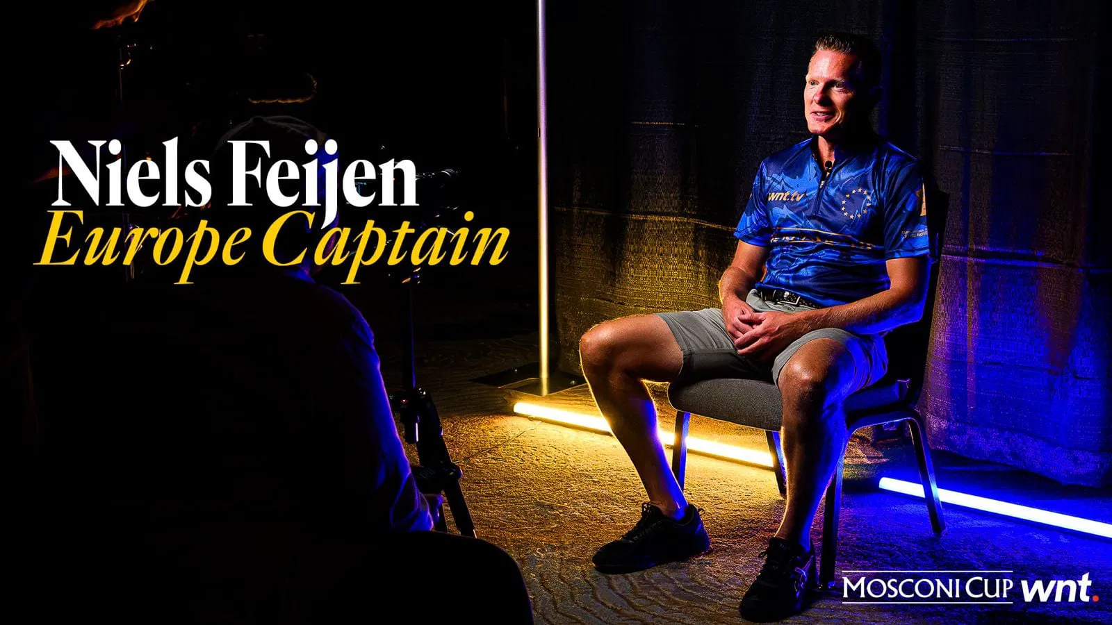 Niels Feijen, newly appointed Team Europe captain for the 2026 Mosconi Cup in Orlando