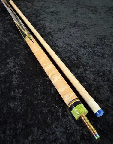 Prather Custom Cue #08 forearm and veneer detail